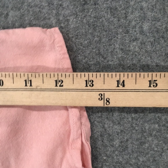 Old Navy Baby Boy Sz 6-12M Salmon Chambray Button Shirt 100% Cotton - Picture 10 of 10